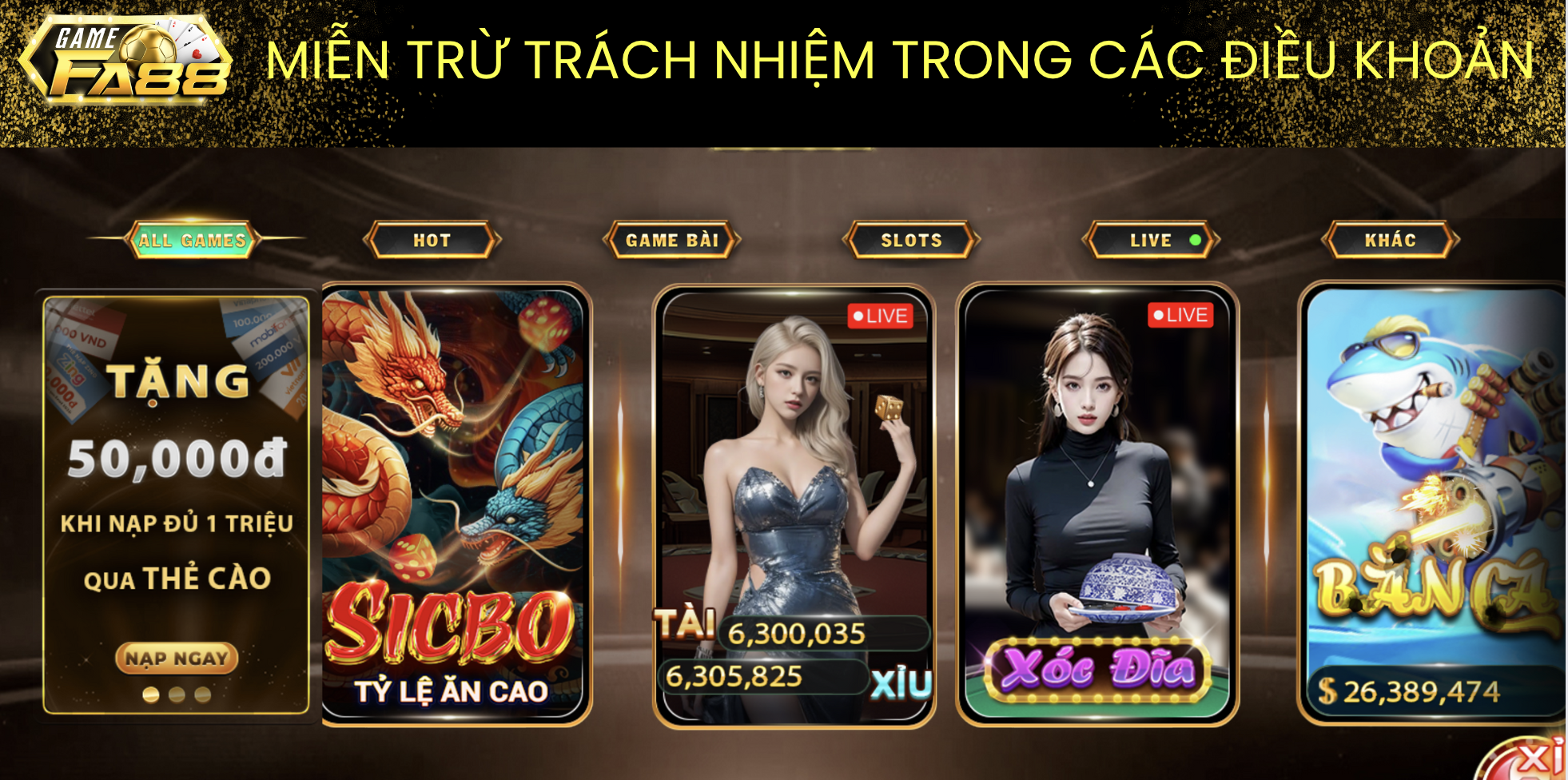 Các điều khoản trong miễn trừ trách nhiệm